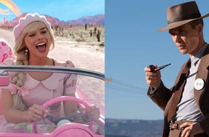 'Barbie' e 'Oppenheimer' (Foto: Warner Bros/Universal Pictures/Divulgação)