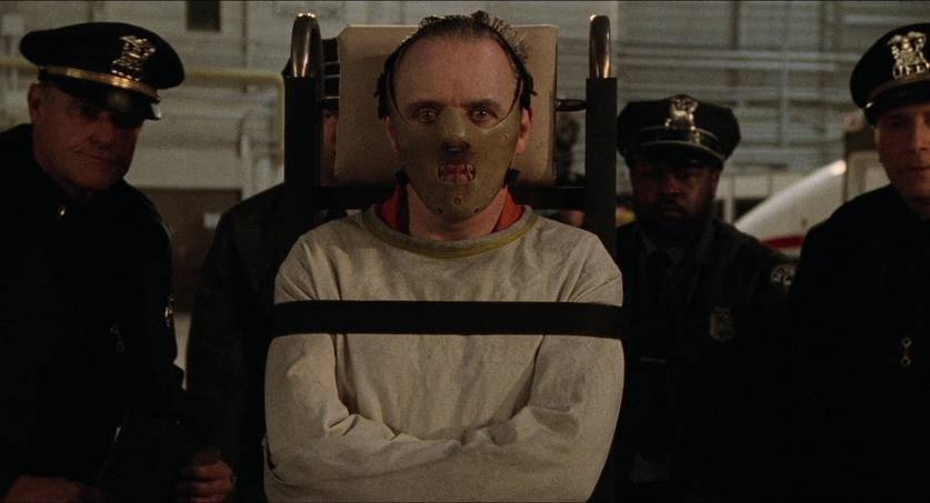 Dr. Hannibal Lecter em 'O Silêncio dos Inocentes'