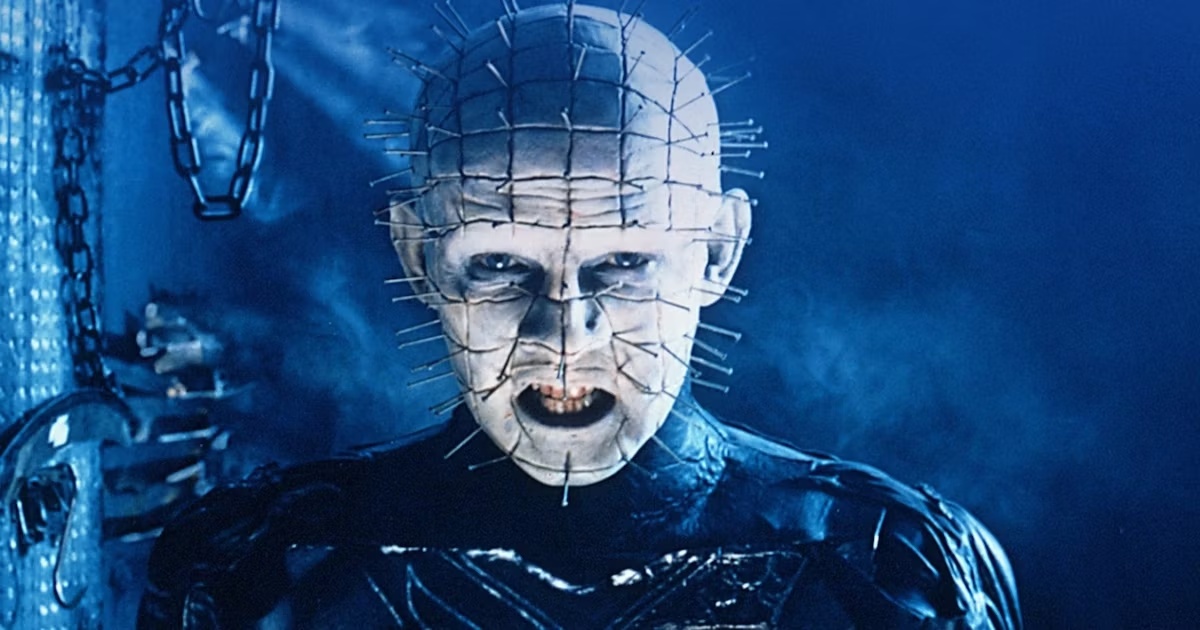 Pinhead em 'Hellraiser - Renascido do Inferno'