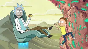 Rick & Morty (Foto: Netflix/Reprodução) Rick & Morty (Foto: Netflix/Reprodução)