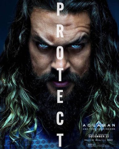 Pôster 'Aquaman 2: O Reino Perdido'