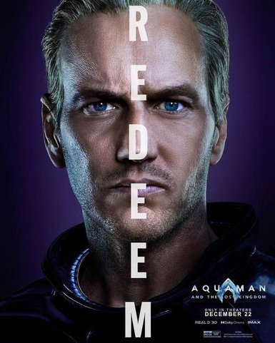 Pôster 'Aquaman 2: O Reino Perdido'
