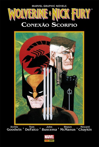 Capa de Wolverine & Nick Fury: Conexão Scorpio