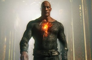 Dwayne Johnson como "Adão Negro" (Foto: Warner Divulgação)