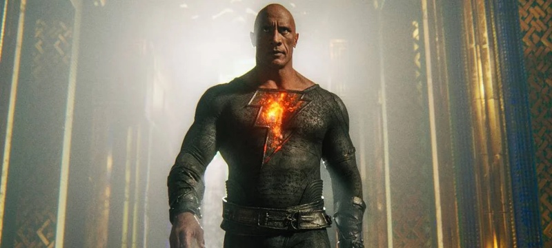 Dwayne Johnson como "Adão Negro"