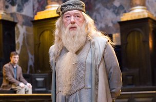 Michael Gambon como 'Dumbledore' em Harry Potter (Foto: Warner Bros/Divulgação)