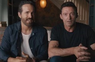 Ryan Reynolds e Hugh Jackman (Foto: Ryan Reynolds/Twitter/Reprodução)